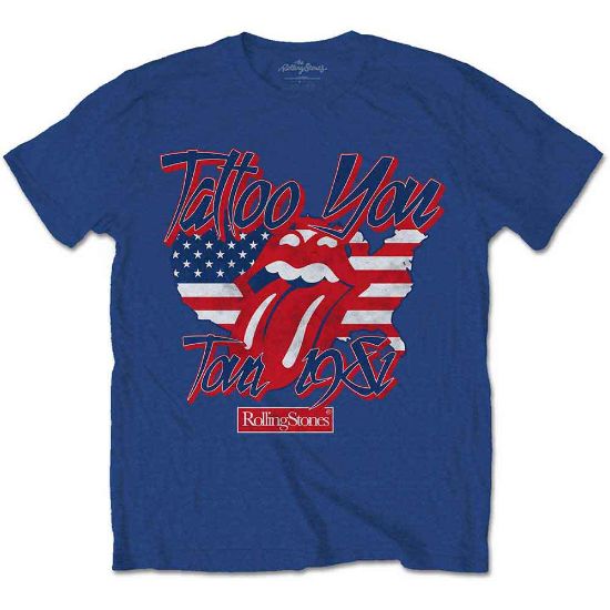 Picture of The Rolling Stones Unisex T-Shirt: Tattoo You Americana