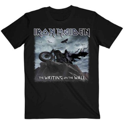 Picture of Iron Maiden Unisex T-Shirt: The Writing on the Wall Single Cover