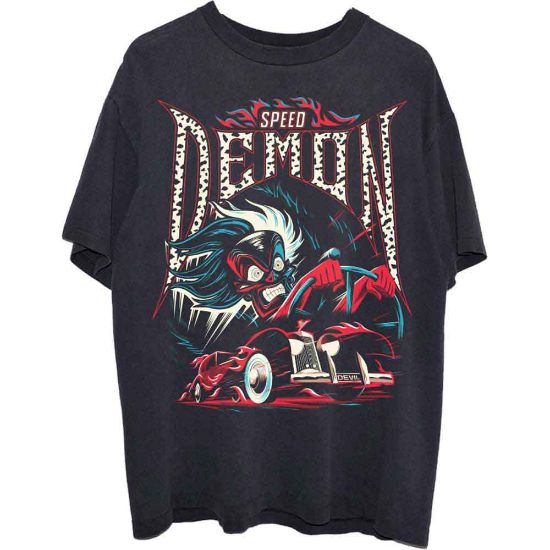 Picture of 101 Dalmatians Unisex T-Shirt: Cruella Speed Demon