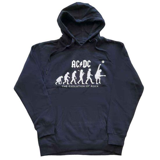 Picture of AC/DC Unisex Pullover Hoodie: Evolution of Rock (Small)