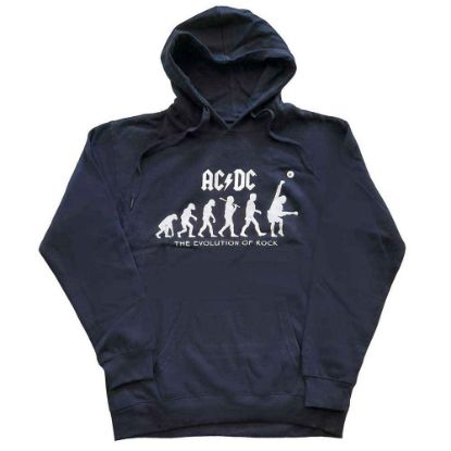 Picture of AC/DC Unisex Pullover Hoodie: Evolution of Rock (Large)