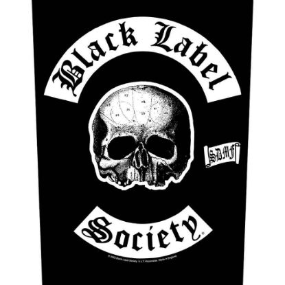 Picture of Black Label Society Back Patch: SDMF