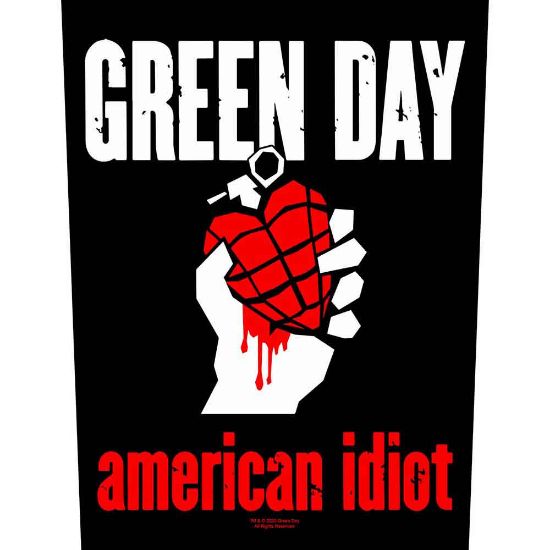 Picture of Green Day Back Patch: American Idiot