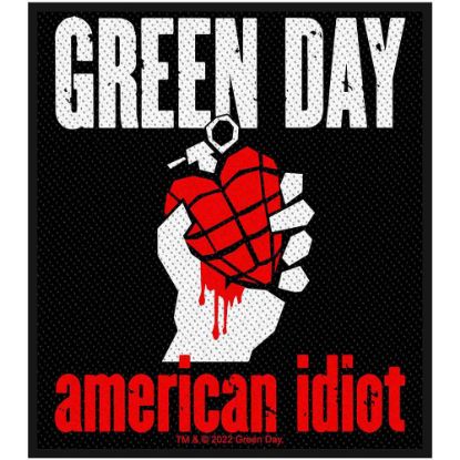 Picture of Green Day Woven Patch: American Idiot (Standard)