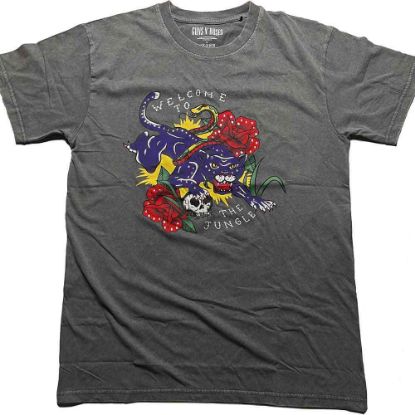 Picture of Guns N' Roses Unisex T-Shirt: Welcome to the Jungle Embellished