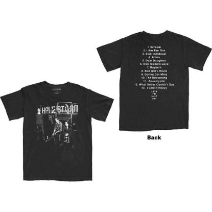 Picture of Halestorm Unisex T-Shirt: The Wild Cover Back Print