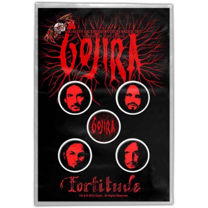 Picture of Gojira Button Badge Pack: Fortitude