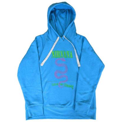 Picture of Nirvana Unisex Pullover Hoodie: Serve The Servants Neon