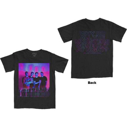 Picture of All Time Low Unisex T-Shirt: Blurry Monster Back Print