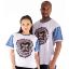 Picture of KISS Unisex Ringer T-Shirt: Rock and Roll Over