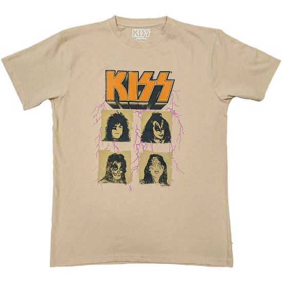 Picture of KISS Unisex T-Shirt: Lightning Photo