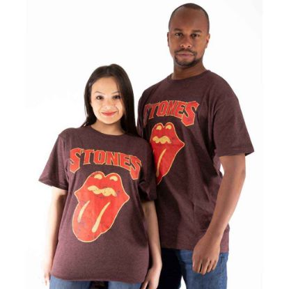 Picture of The Rolling Stones Unisex T-Shirt: Gothic Text