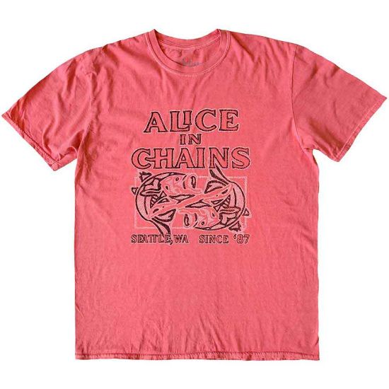 Picture of Alice In Chains Unisex T-Shirt: Totem Fish