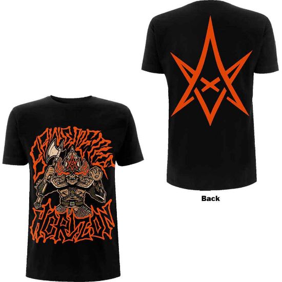 Picture of Bring Me The Horizon Unisex T-Shirt: Warrior Back Print