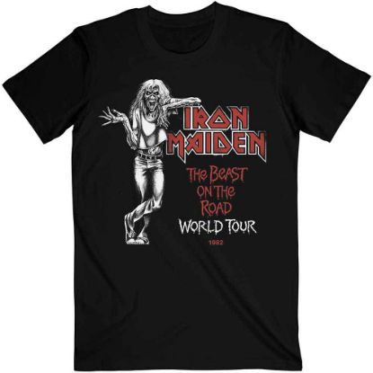 Picture of Iron Maiden Unisex T-Shirt: Beast Over Hammersmith World Tour '82