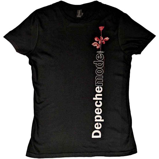 Picture of Depeche Mode Ladies T-Shirt: Violator Side Rose