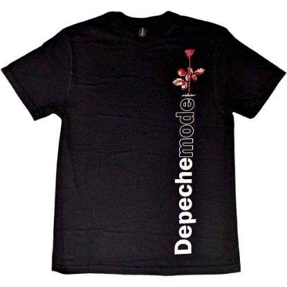 Picture of Depeche Mode Unisex T-Shirt: Violator Side Rose