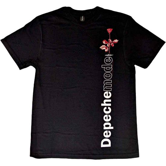 Picture of Depeche Mode Unisex T-Shirt: Violator Side Rose