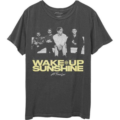 Picture of All Time Low Unisex T-Shirt: Faded Wake Up Sunshine