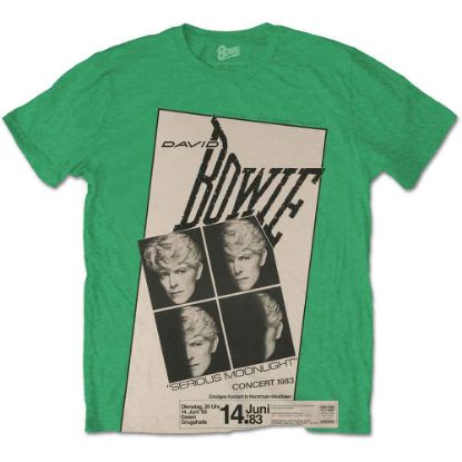 Picture of David Bowie Unisex T-Shirt: Concert '83