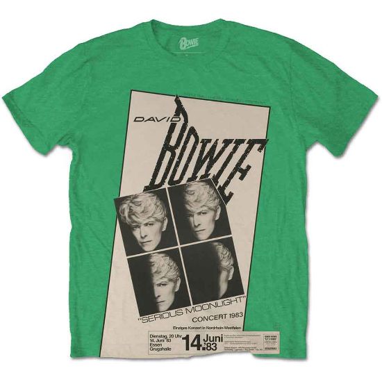Picture of David Bowie Unisex T-Shirt: Concert '83