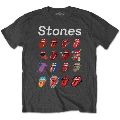 Picture of The Rolling Stones Unisex T-Shirt: No Filter Evolution Soft Hand Inks