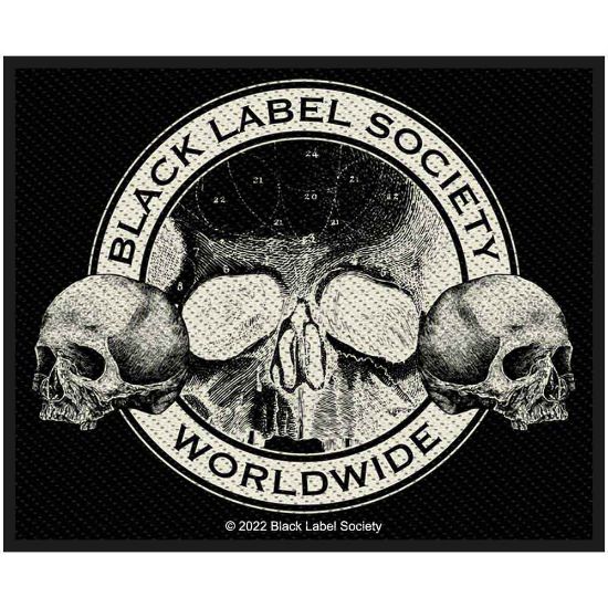 Picture of Black Label Society Woven Patch: Skulls (Standard)