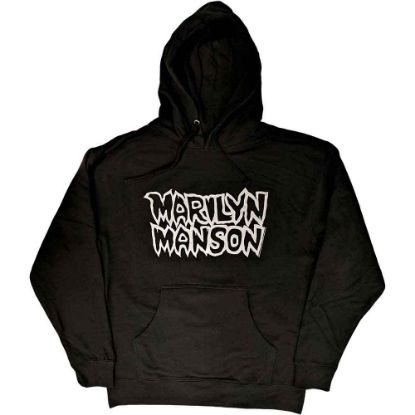 Picture of Marilyn Manson Unisex Pullover Hoodie: Classic Logo