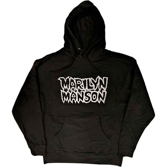 Picture of Marilyn Manson Unisex Pullover Hoodie: Classic Logo