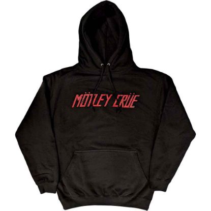 Picture of Motley Crue Unisex Pullover Hoodie: Distressed Logo