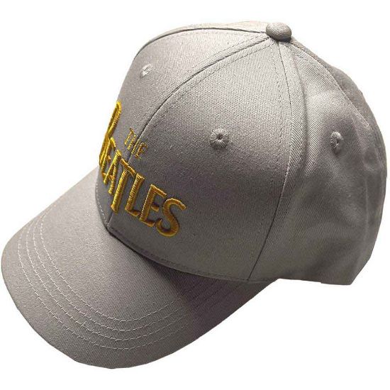 Picture of The Beatles Unisex Baseball Cap: Gold Drop T Logo