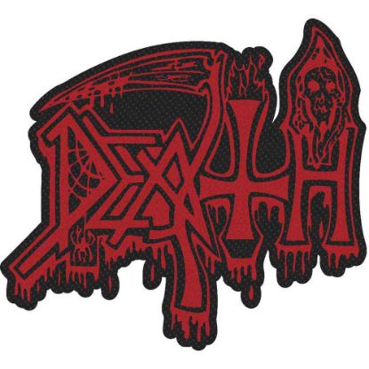 Picture of Death Woven Patch: Logo Cut Out (Standard)