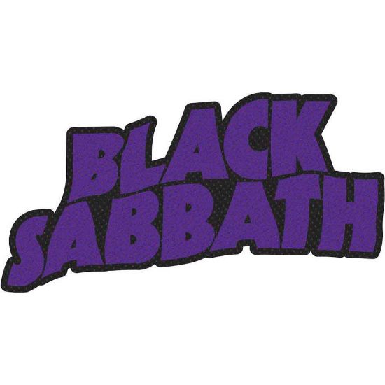 Picture of Black Sabbath Woven Patch: Logo Cut Out (Retail Pack) (Standard)