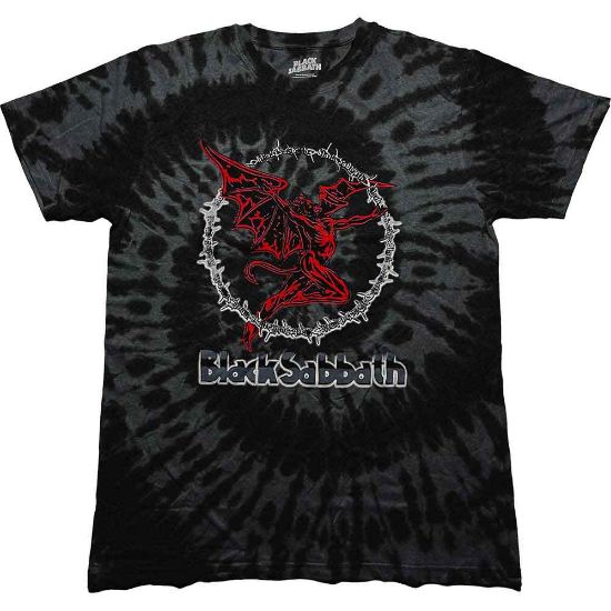 Picture of Black Sabbath Unisex T-Shirt: Red Henry Wash Collection