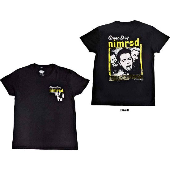 Picture of Green Day Unisex T-Shirt: Nimrod Breast Print Back Print