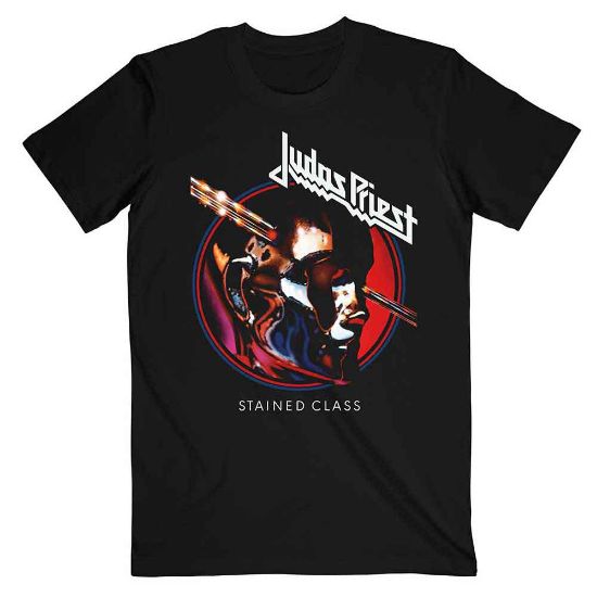 Picture of Judas Priest Unisex T-Shirt: Stained Class Album Circle