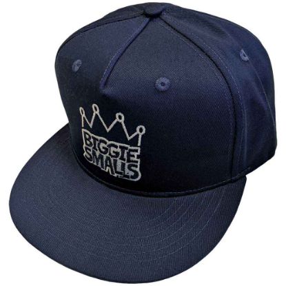 Picture of Biggie Smalls Unisex Snapback Cap: Crown Logo