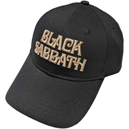 Picture of Black Sabbath Unisex Baseball Cap: Text Logo