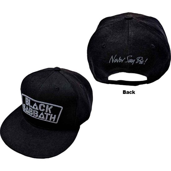 Picture of Black Sabbath Unisex Snapback Cap: Never Say Die