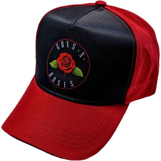 Picture of Guns N' Roses Unisex Baseball Cap: Rose