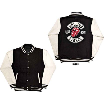 Picture of The Rolling Stones Unisex Varsity Jacket: Tour '78 (Back Print)