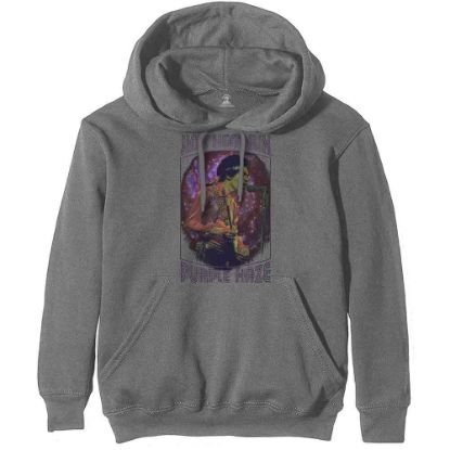 Picture of Jimi Hendrix Unisex Pullover Hoodie: Purple Haze Frame