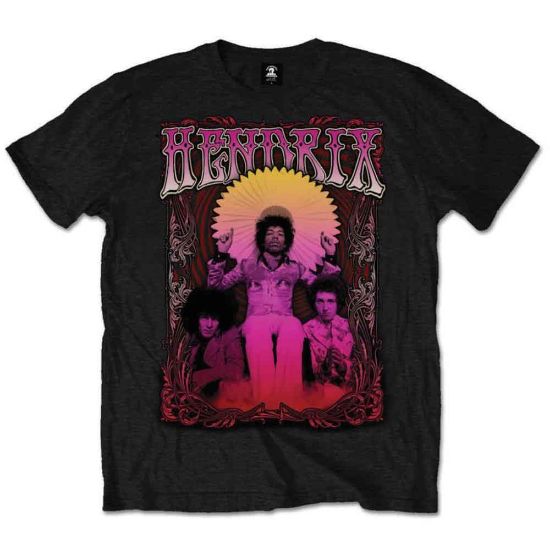 Picture of Jimi Hendrix Unisex T-Shirt: Ferris Wheel (Large)