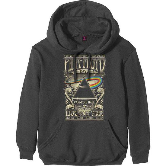 Picture of Pink Floyd Unisex Pullover Hoodie: Carnegie Hall Poster