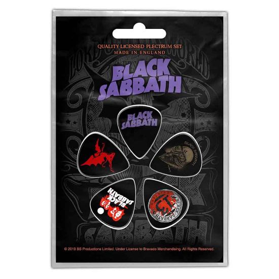 Picture of Black Sabbath Plectrum Pack: Purple Logo