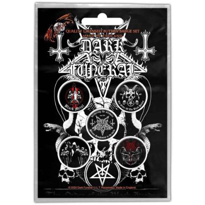 Picture of Dark Funeral Button Badge Pack: The Black Hordes