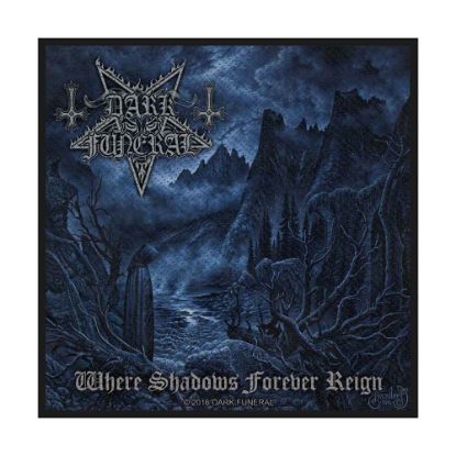 Picture of Dark Funeral Woven Patch: Where Shadows Forever Reign (Standard)