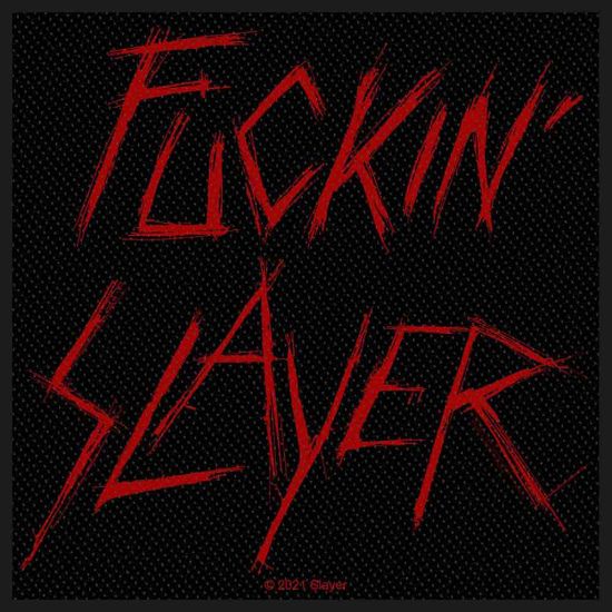 Picture of Slayer Woven Patch: Fuckin' Slayer (Standard)