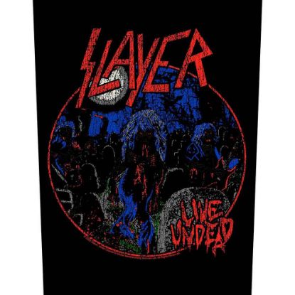 Picture of Slayer Back Patch: Live Undead