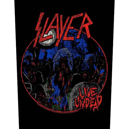 Picture of Slayer Back Patch: Live Undead